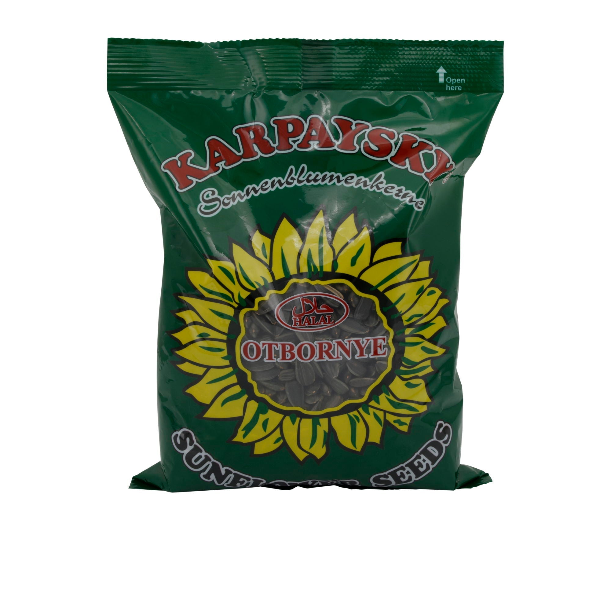 Sonnenblumenkerne Karpaysky | Gesalzen | Knabberspaß | 380 g KARPAYSKY